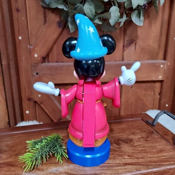 Kurt S. Adler Disney Sorcerer's Apprentice Mickey Mouse Nutcracker 14" Christmas - Picture 3 of 8